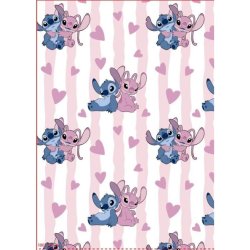 LILO & STITCH - Stitch & Angel - Couverture Flanelle 110x150cm
