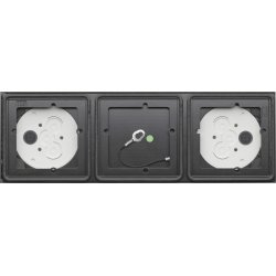 GIRA 5503910 AP-Gehäuse 3 Module 1x3 System 106 Anthrazit