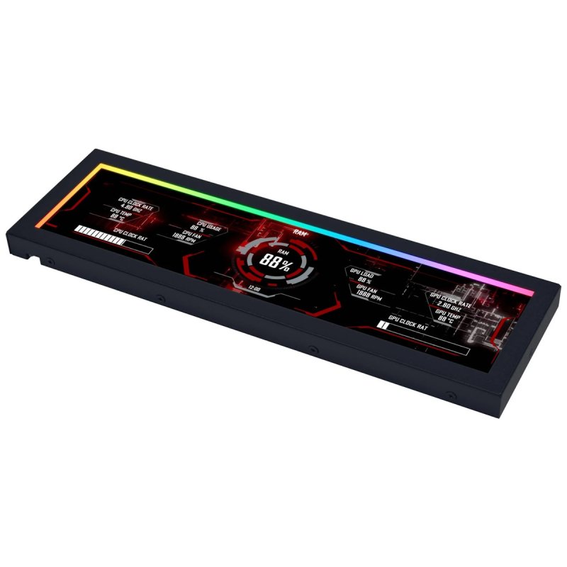 Lian Li 8.8" Universal Screen - schwarz