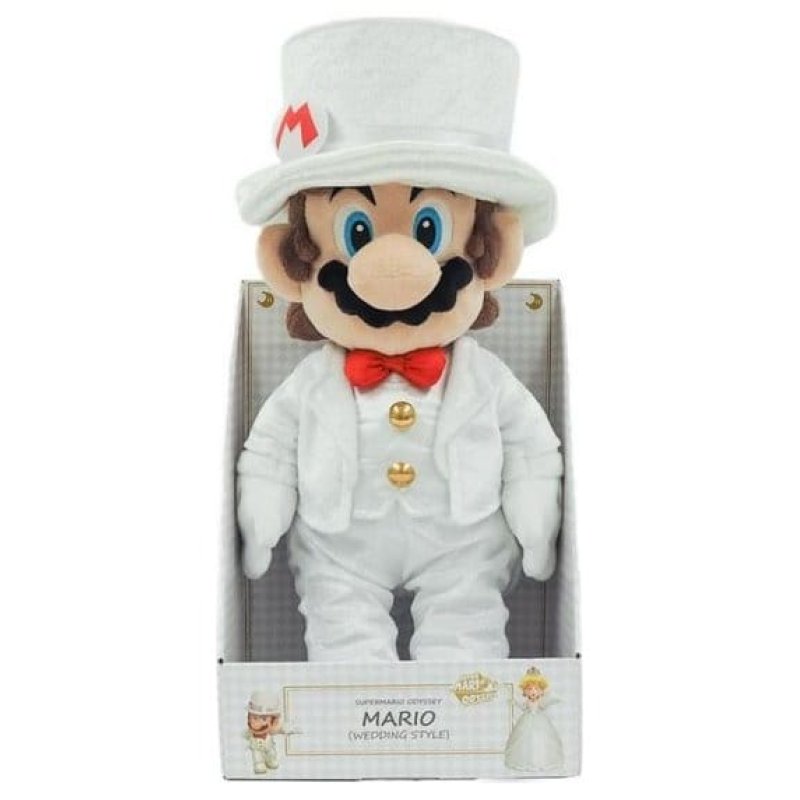 Super Mario Plush Figure Mario Wedding 39 cm