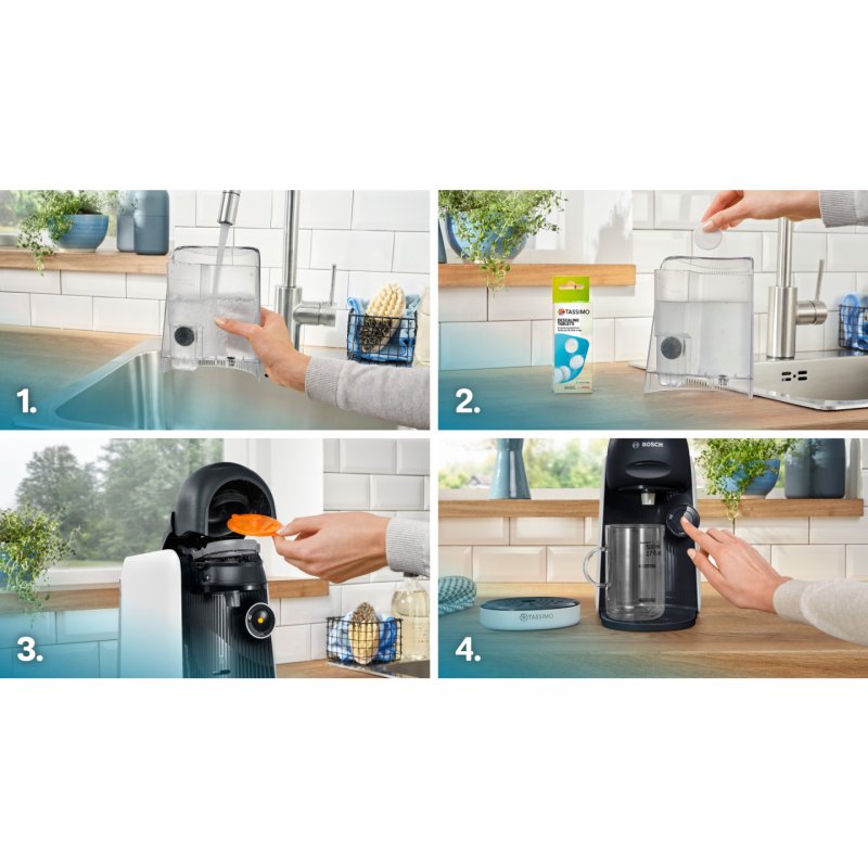 Bosch TAS164E machine à café Entièrement automatique Machine à café à capsules 0,7 L