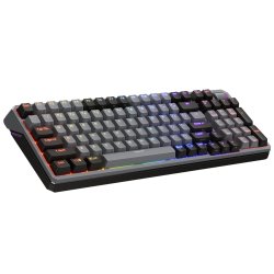 Cooler Master Peripherals MK770 keyboard Universal USB RF Wireless Bluetooth QWERTY UK English Dark Grey, Grey
