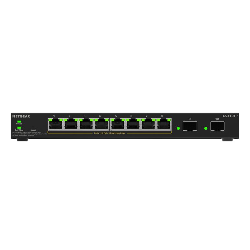 NETGEAR S350 8P GE POE SMART SWITCH