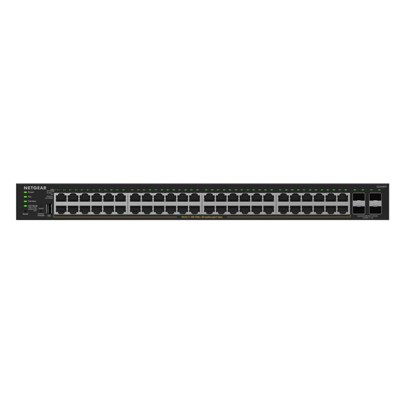 NETGEAR S350 48P GE POE SMART SWITCH