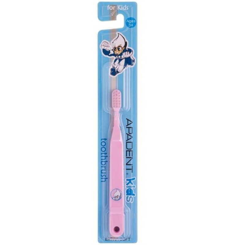 Apadent Kids Extra Soft Toothbrush For Children Aged 36 Years 1 Piece