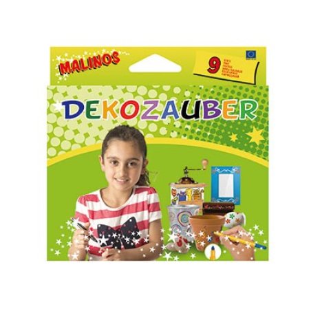 Malinos Dekostifte Zauberstifte 9 Farben 4 