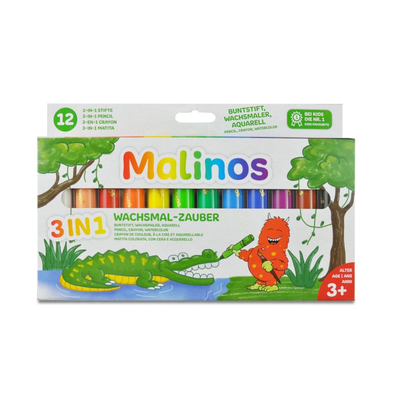 Malinos 301035 crayon 12 pièce(s)