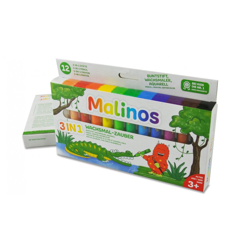 Malinos 301035 crayon 12 pièce(s)