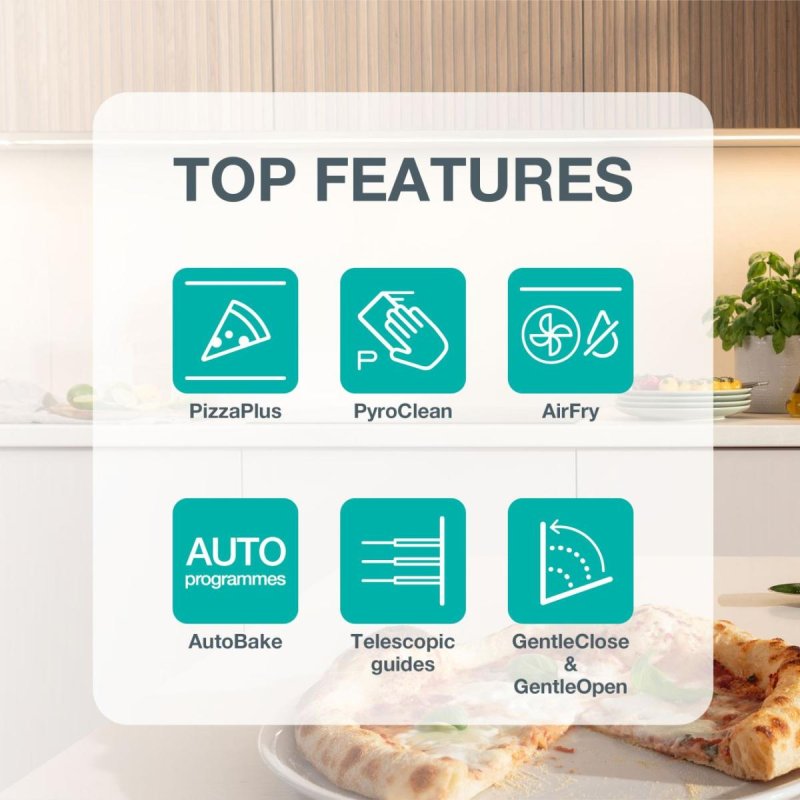 Gorenje GO66E PIZZA350C 77 L 3500 W Noir