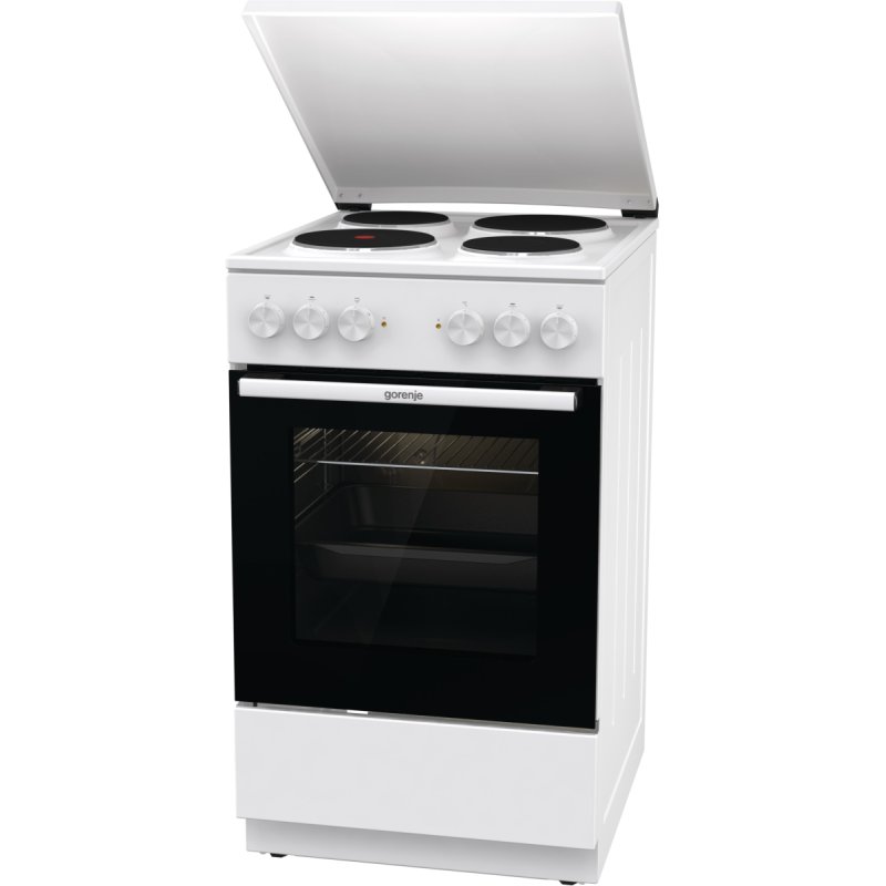 Gorenje GE5A23WH Cuisinière Electrique Plaque scellée Blanc