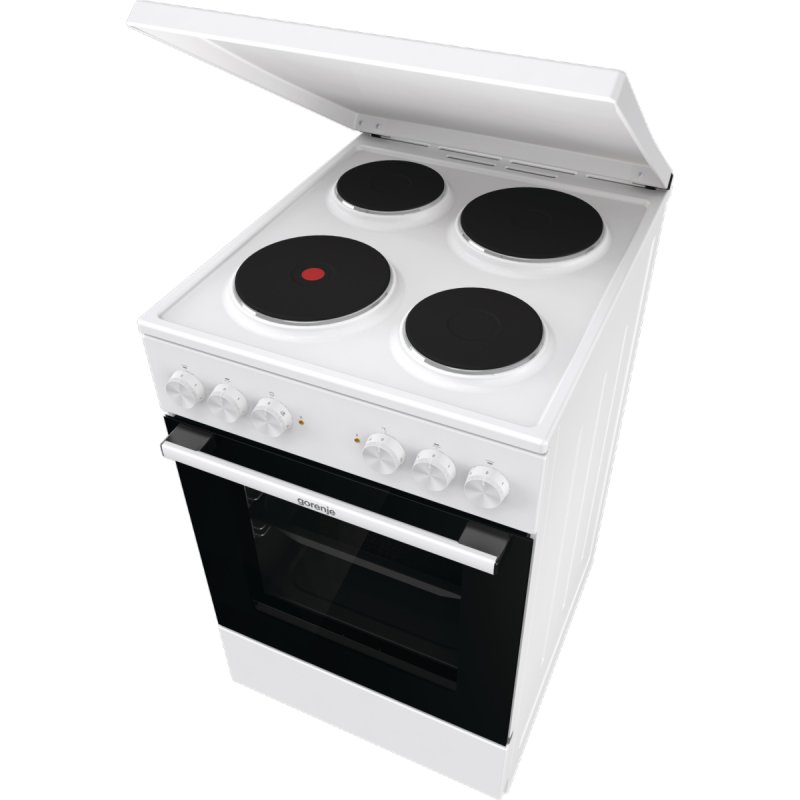 Gorenje GE5A23WH Cuisinière Electrique Plaque scellée Blanc