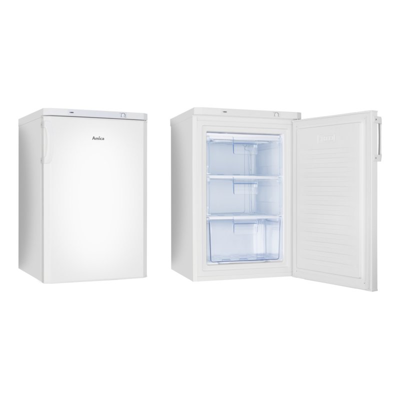 AMICA GS 321 100 W ws Tischgefrierschrank 78L C 84,5x55x61,5cm