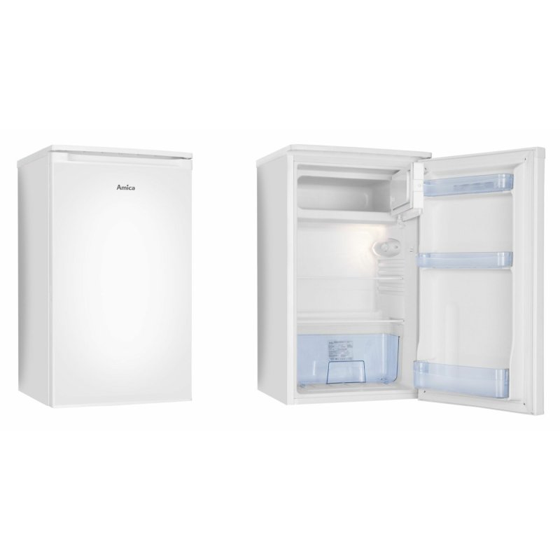 Amica KS 361 155 W combi-fridge Freestanding 83 L White