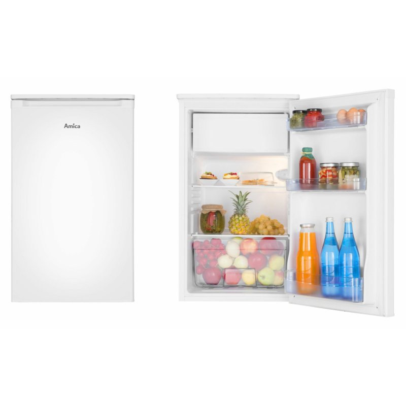Amica KS 361 155 W frigo combine Pose libre 83 L Blanc