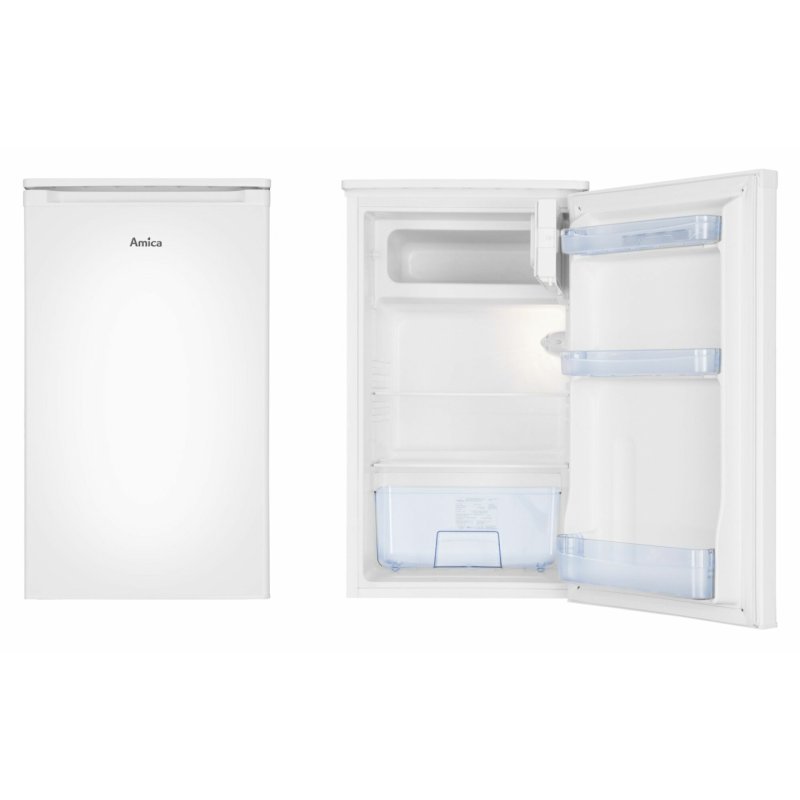 Amica KS 361 155 W ws Tischkühlschrank E 75/8L 84x48x49,5cm