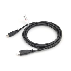 Equip 128833 câble USB USB 2.0 0,5 m USB C Noir