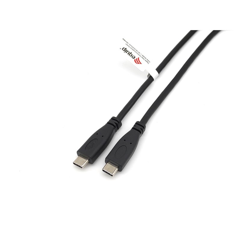Equip 128833 câble USB USB 2.0 0,5 m USB C Noir