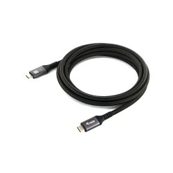 Equip USB4 Gen 2x2 C to C Cable, 3.0m, PD 100W, 4K/60Hz, 20Gbps, Black