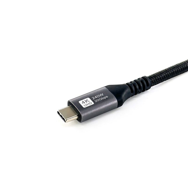 Equip 128384 câble USB USB4 Gen 2x2 3 m USB C Noir