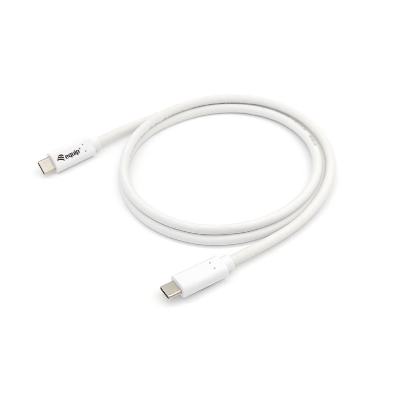 Equip USB 3.2 Gen 1 C to C Cable, 0.5m, PD 60W, 5Gbps, White