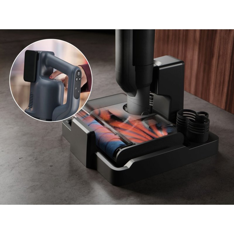 AEG AW82U2DG Batterie Sec&humide Sans sac Gris, Acier inoxydable 4,3 Ah