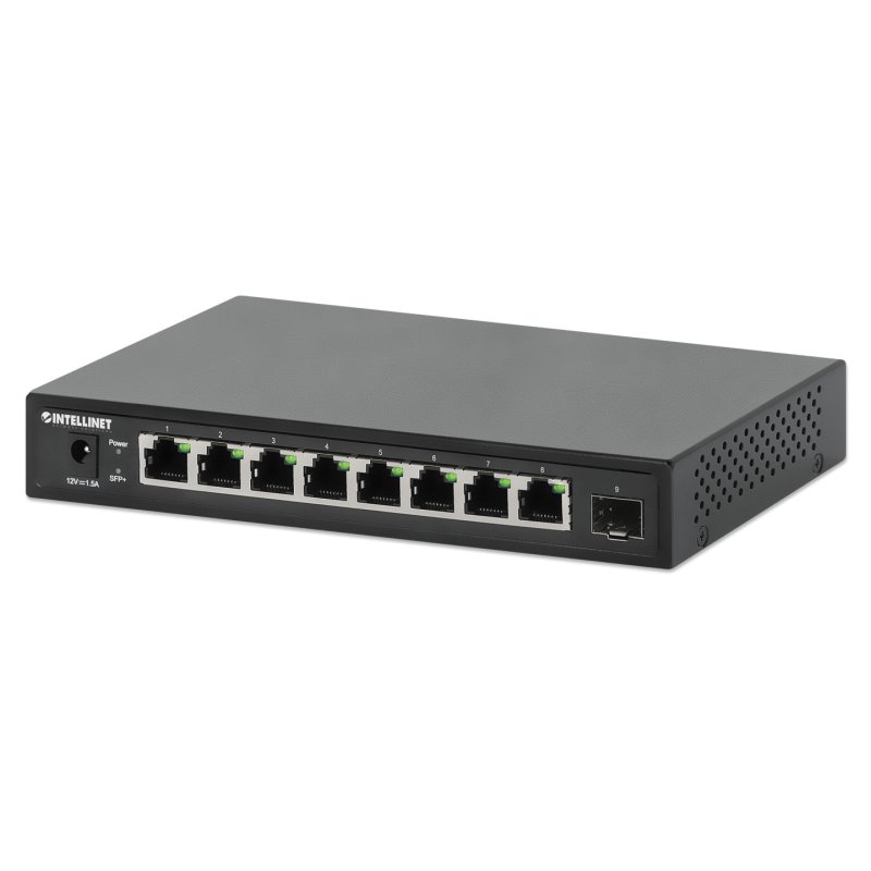 Intellinet 9 Port Switch 8 x 2.5G Ethernet-Ports and 1 SFP Uplink