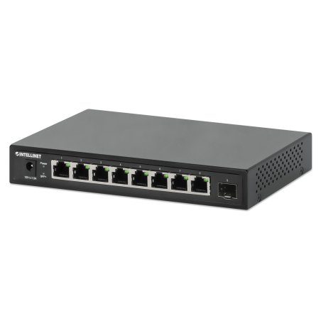 Intellinet Commutateur réseau (switch) 9 ports avec 8 ports Ethernet 2,5G et 1 liaison montante SFP 10G, non
