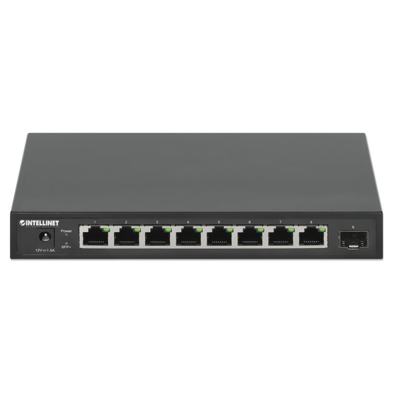 Intellinet 9 Port Switch 8 x 2.5G Ethernet-Ports and 1 SFP Uplink