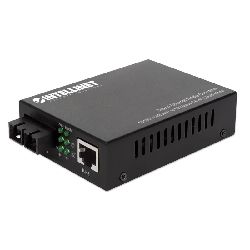 Intellinet 508544 convertisseur de support réseau 850 nm Multimode
