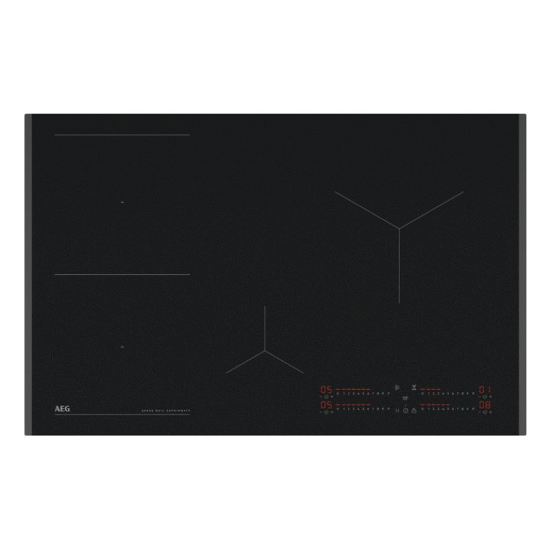 AEG TII84B10FZ Noir Intégré 80 cm Plaque avec zone à induction 4 zone(s)