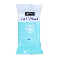 Sence Moisturizing Wipes for Hands and Face 15 Pieces