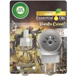 Air Wick Essential Oils Electric Aroma Diffuser Starter Kit Vanilla Cream 19ml