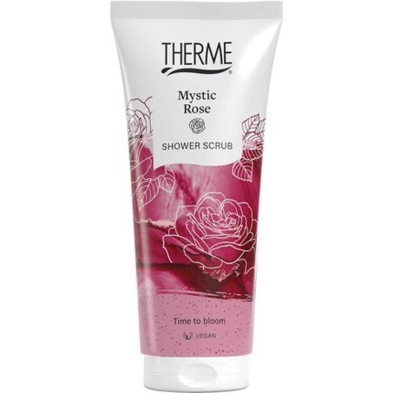 Therme Shower Scrub Mystic Rose A Luxurious Body Scrub For A Refreshing Shower Experience