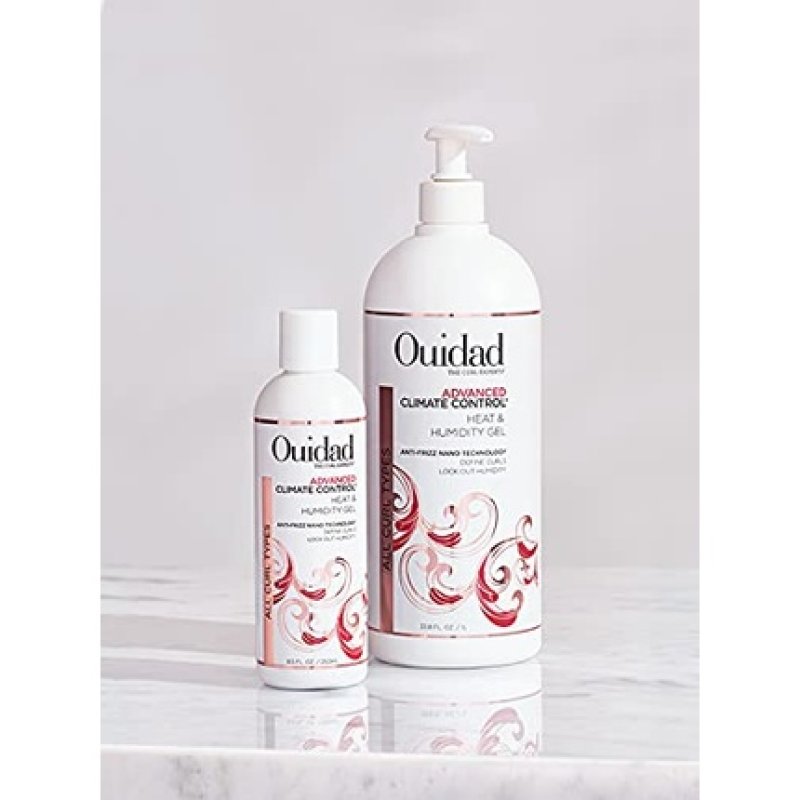 Ouidad Advanced Climate Control Heat and Humidity Gel Flexible Hold Define Curls Anti-Frizz 1L