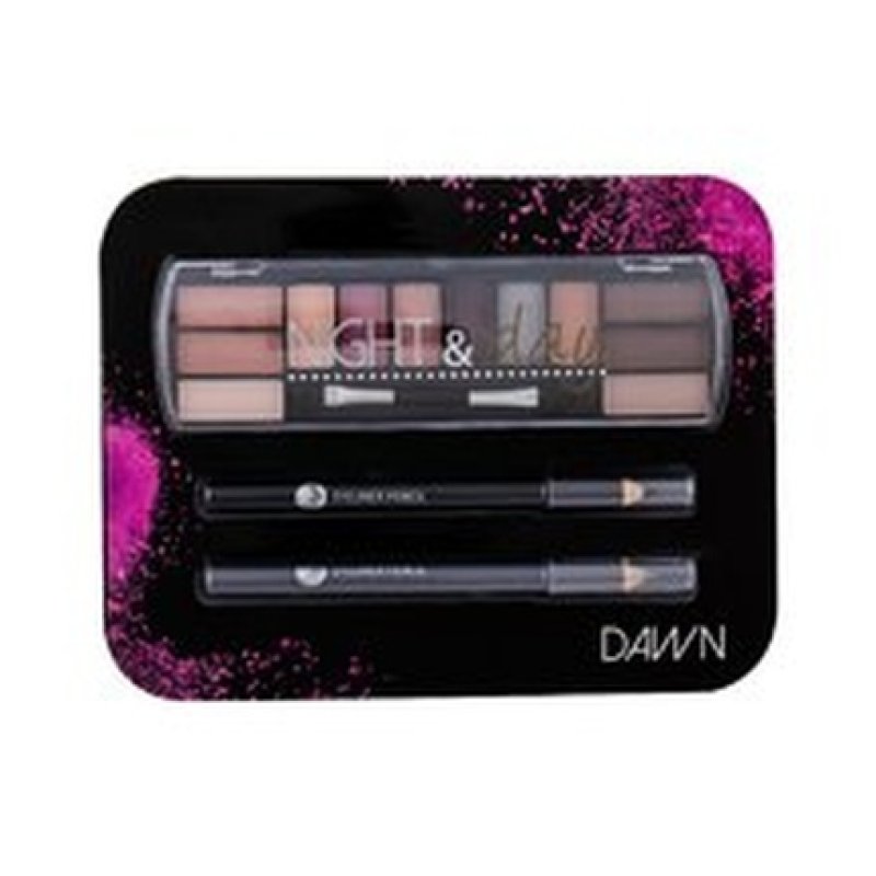 2k Night & Day Dawn Eyes Palette Gift Set For Eye Makeup