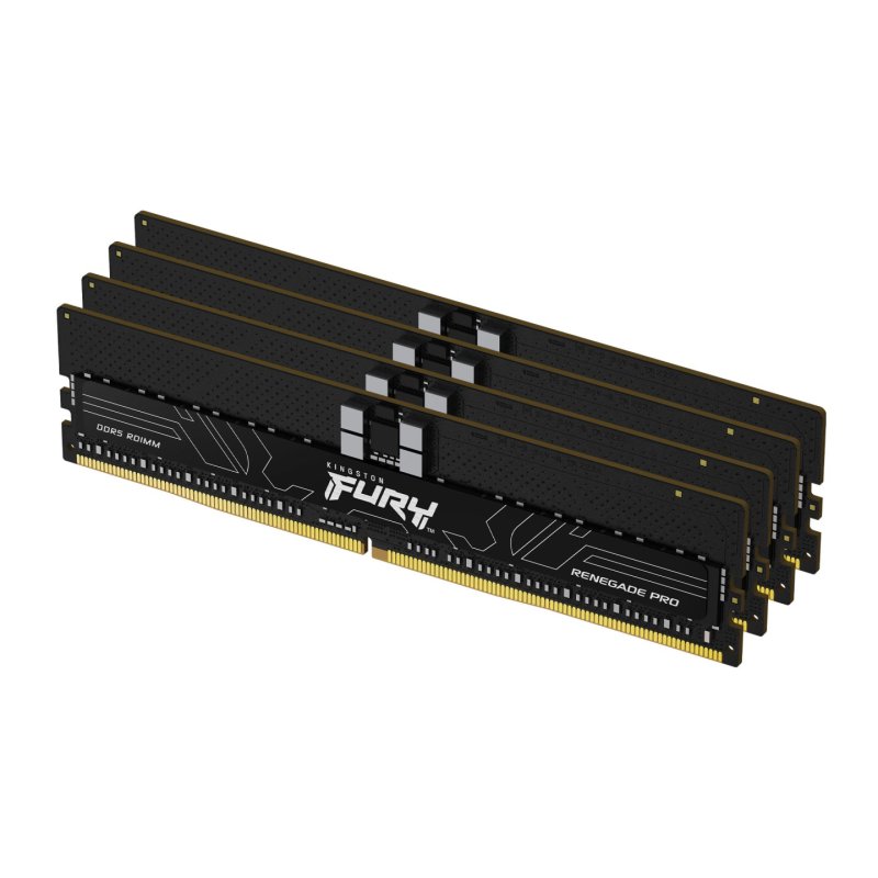Kingston RAM FURY Renegade Pro - 128 GB (4 x 32 GB Kit) - DDR5 7200 UDIMM CL38