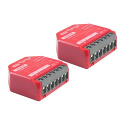 Shelly Relais "1PM Gen4 2er Pack" max 16A 1 Kanal Messfunktion WLAN Matter Zigbee Bluetooth