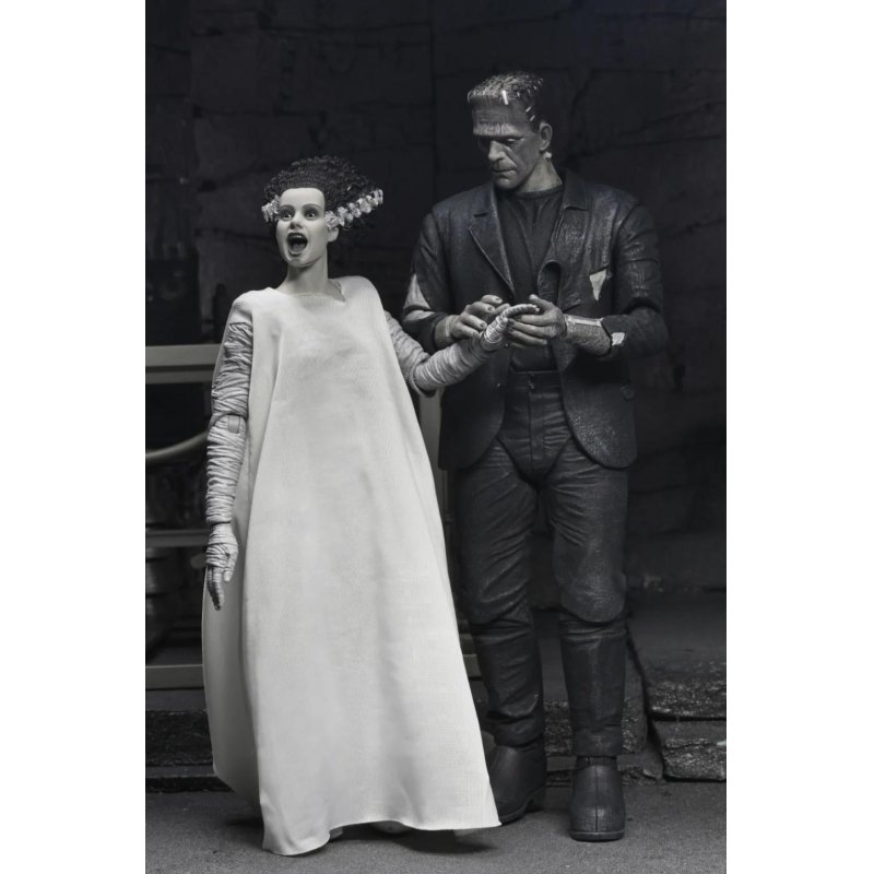 UNIVERSAL MONSTER - Frankenstein et sa fiancée -Figurine Ultimate 17cm