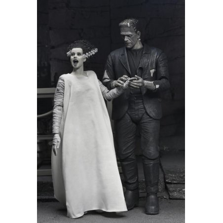 UNIVERSAL MONSTER - Frankenstein et sa fiancée -Figurine Ultimate 17cm
