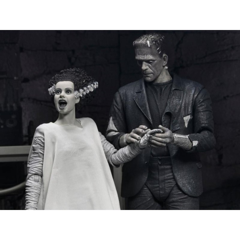 UNIVERSAL MONSTER - Frankenstein et sa fiancée -Figurine Ultimate 17cm