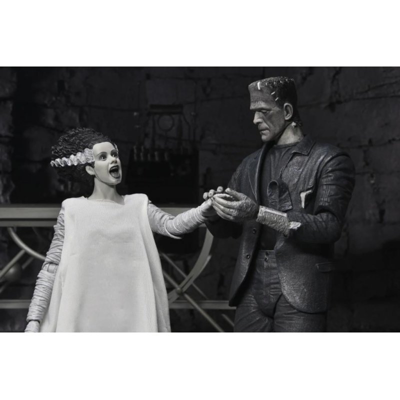 UNIVERSAL MONSTER - Frankenstein et sa fiancée -Figurine Ultimate 17cm