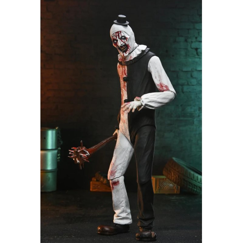 TERRIFIER 2 - Art The Clown "Blood Splattered" -Figurine Ultimate 17cm