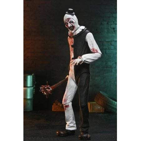 TERRIFIER 2 - Art The Clown "Blood Splattered" -Figurine Ultimate 17cm
