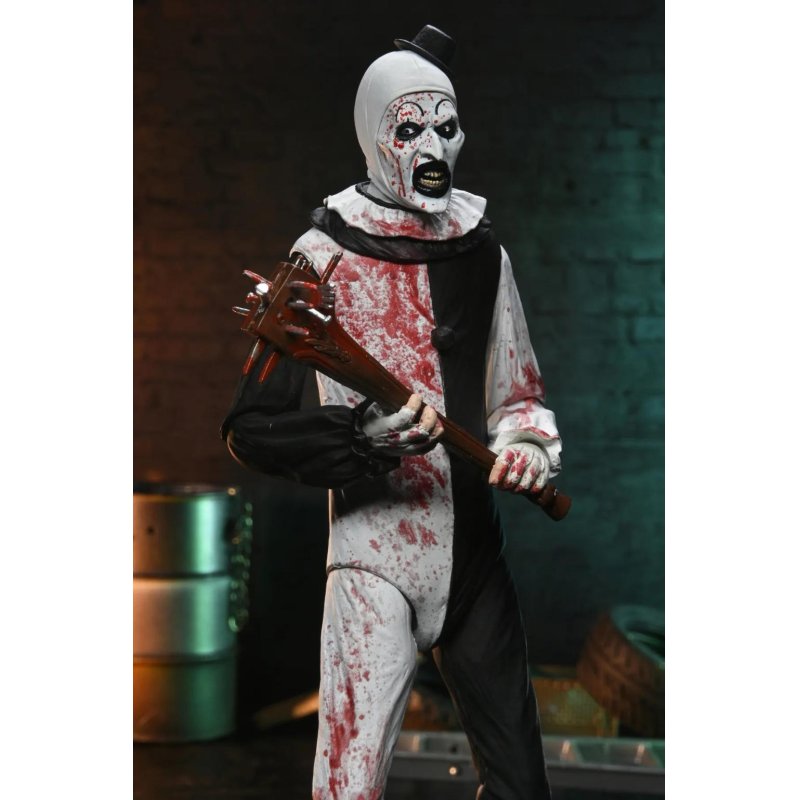 TERRIFIER 2 - Art The Clown "Blood Splattered" -Figurine Ultimate 17cm