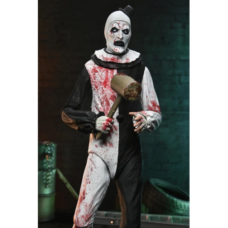TERRIFIER 2 - Art The Clown "Blood Splattered" -Figurine Ultimate 17cm