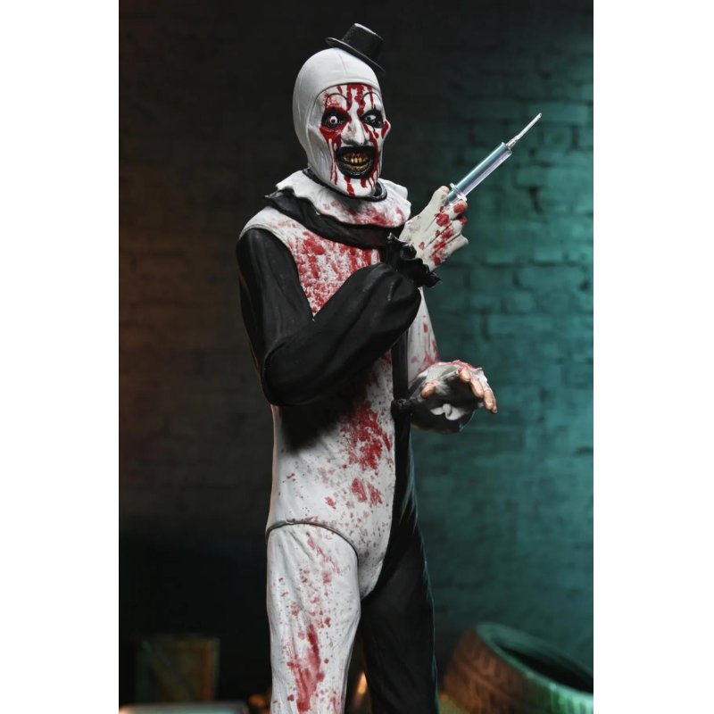 TERRIFIER 2 - Art The Clown "Blood Splattered" -Figurine Ultimate 17cm