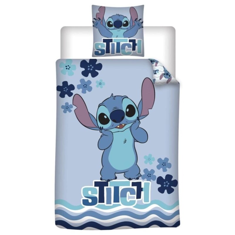 LILO & STITCH - Stitch - Parure de lit 140x200cm 65x65cm