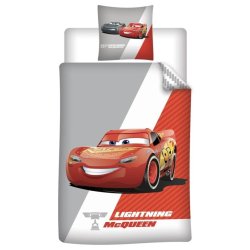 CARS - Flash McQueen - Parure de lit 140x200cm 65x65cm