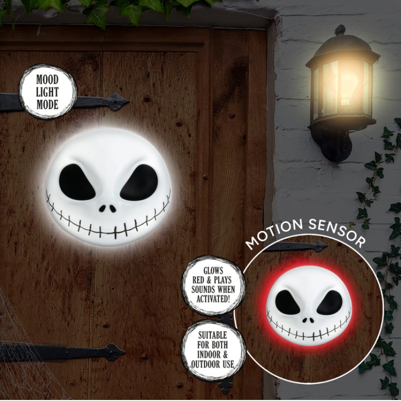 NBX - Jack Skellington - Lampe Masque détecteru de mouvement