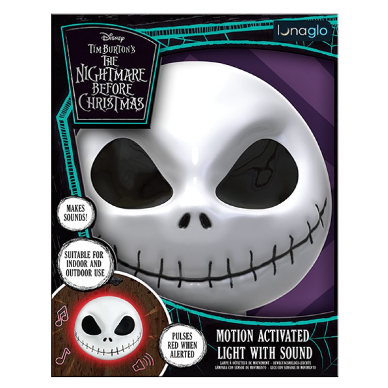 NBX - Jack Skellington - Lampe Masque détecteru de mouvement